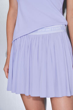 Dash and Stars Lila plisirana suknja sa mrežastom postavom