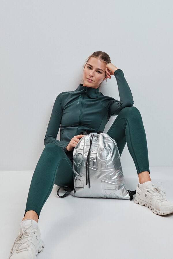 Dash and Stars Zelena strukirana jakna green