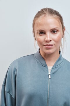 Dash and Stars Zelena bomber jakna mekana na dodir