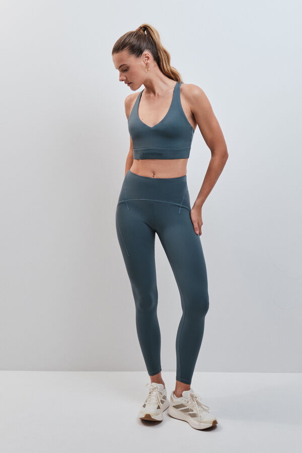 Dash and Stars Zeleni sportski grudnjak SOFT MOVE green
