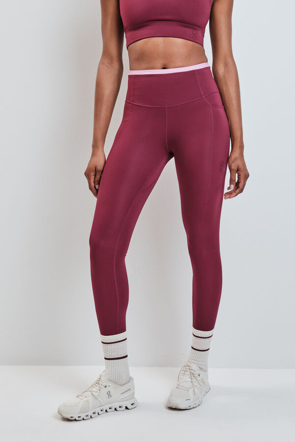 Dash and Stars Bordo 4D STRETCH helanke red