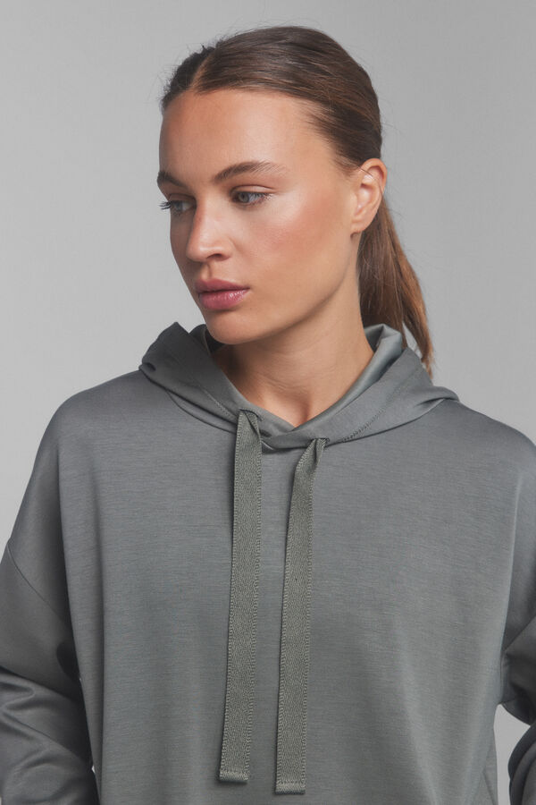 Dash and Stars Mekana kaki dukserica sa kapuljačom. beige