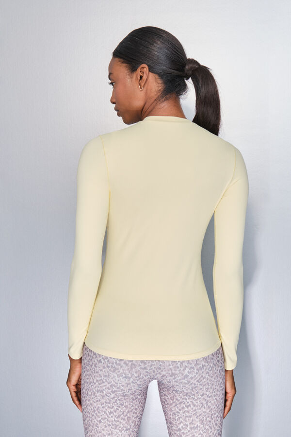 Dash and Stars Žuta majica dugi rukav printed