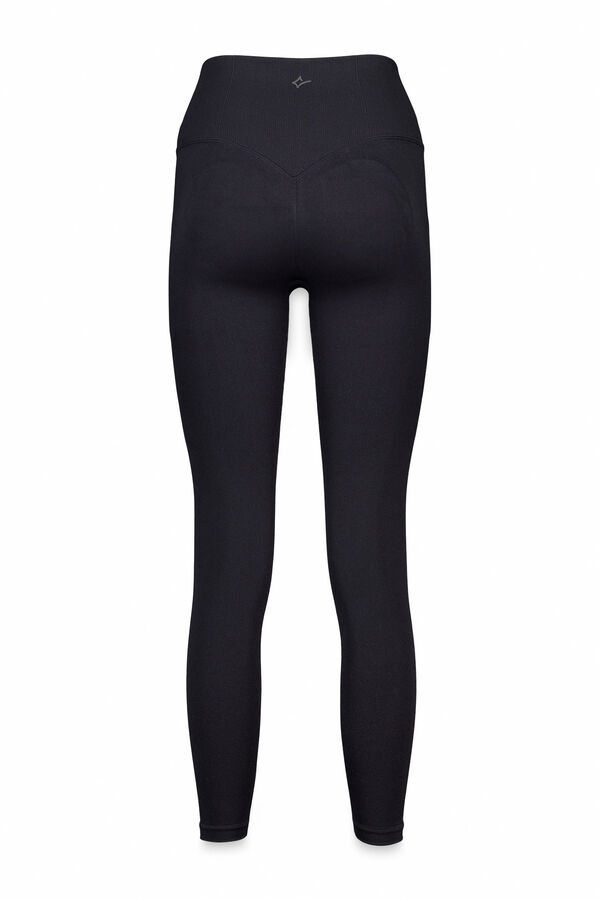 Dash and Stars Legging push up preta SEAMLESS FIT preto