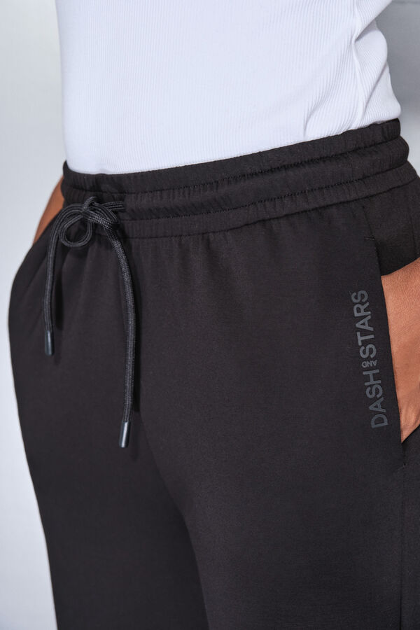 Dash and Stars Meke duge pantalone &scaron;irokih nogavica black