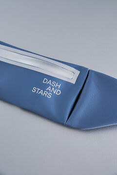 Dash and Stars Metalik plava torba za no&scaron;enje oko struka