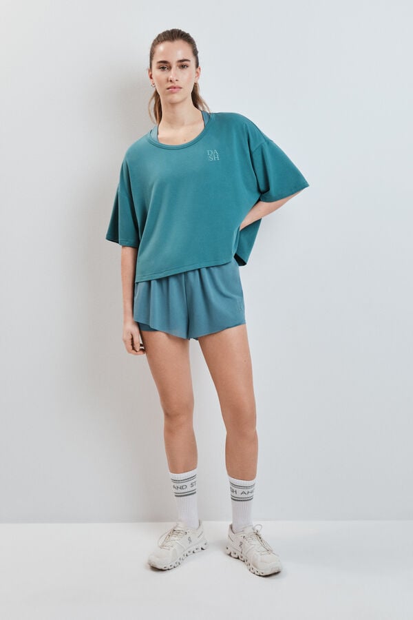 Dash and Stars Zelena ekstra mekana majica kratkih rukava green