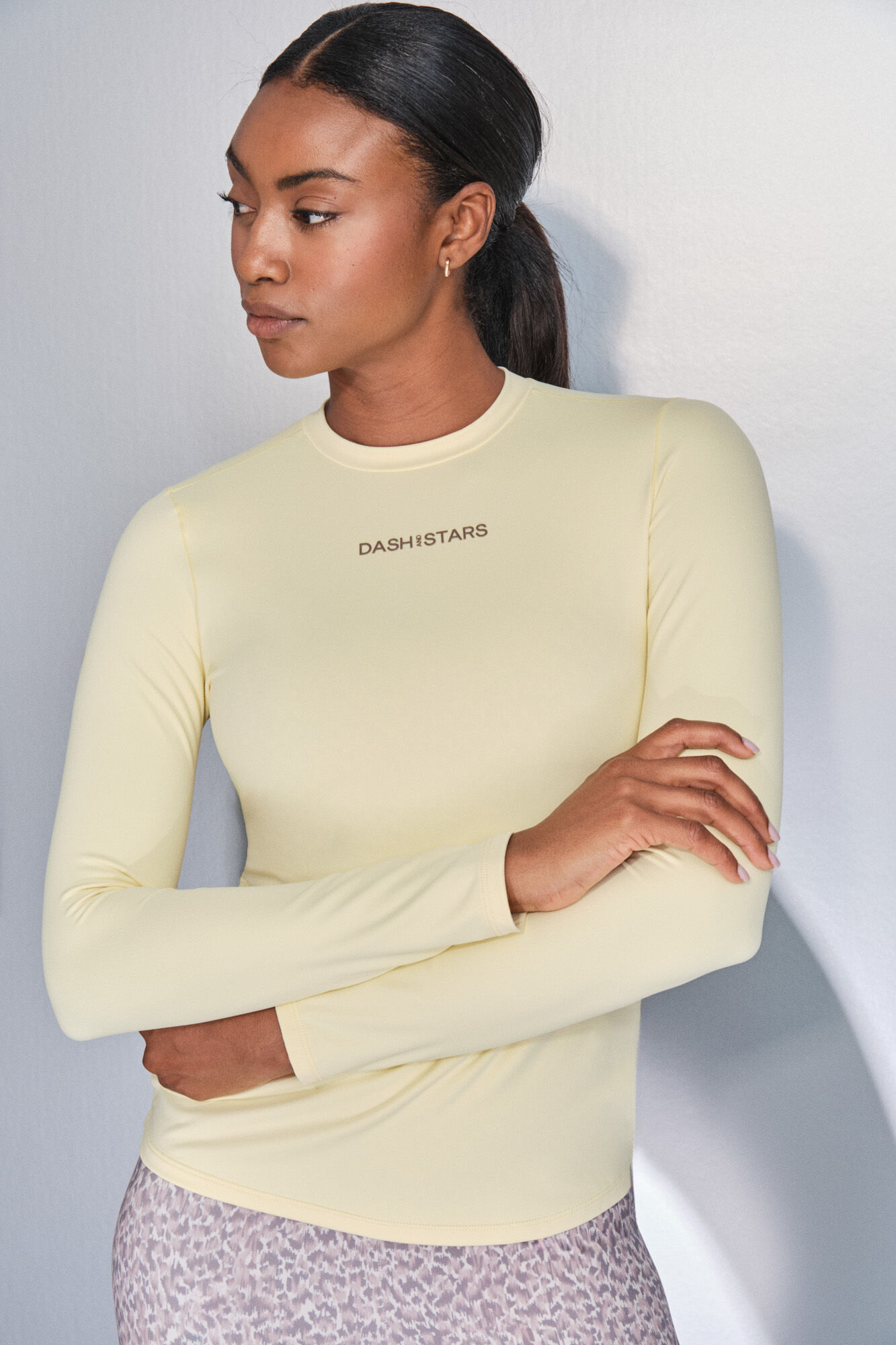 Dash and Stars Žuta majica dugi rukav