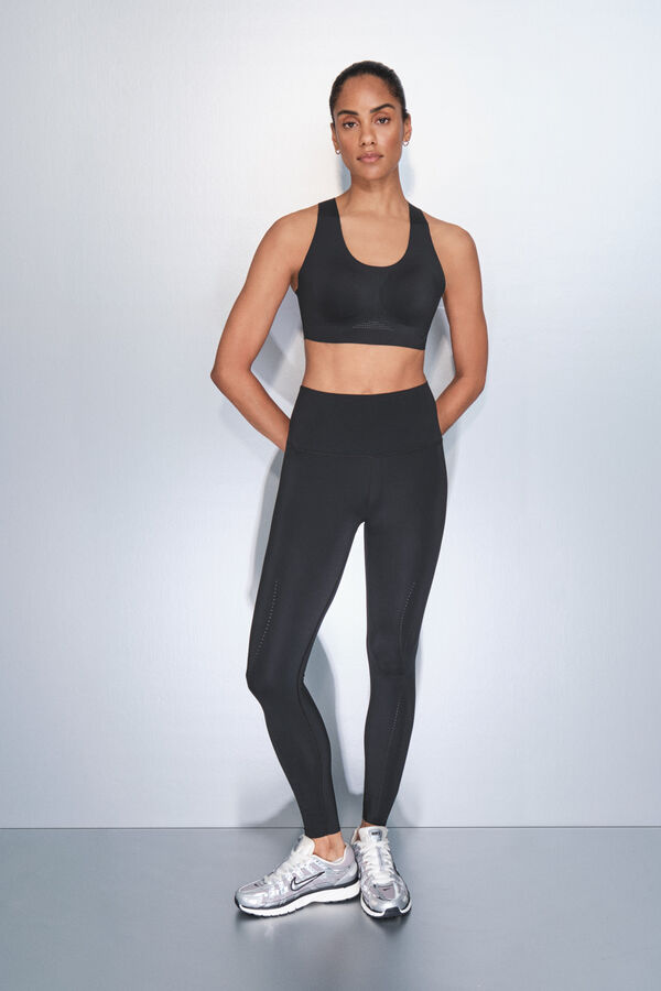 Dash and Stars Legging long noir COMPRESSIVE noir