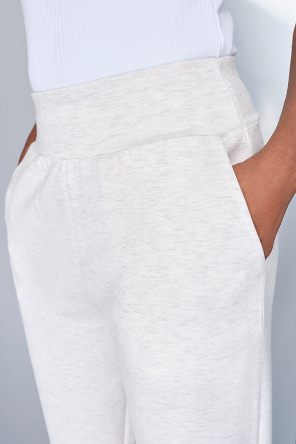 Dash and Stars Bele jogger pantalone beige