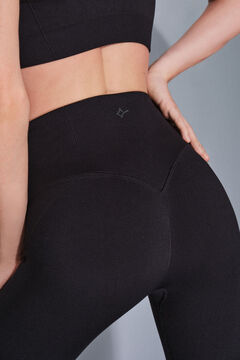 Dash and Stars Leggings push up negros SEAMLESS FIT
