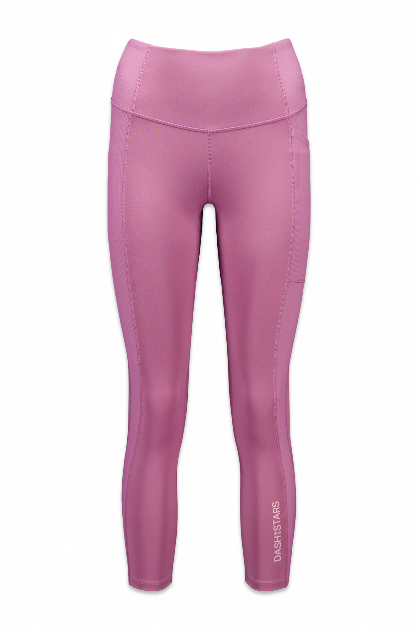 Dash and Stars Legging curta rosa 4D STRETCH