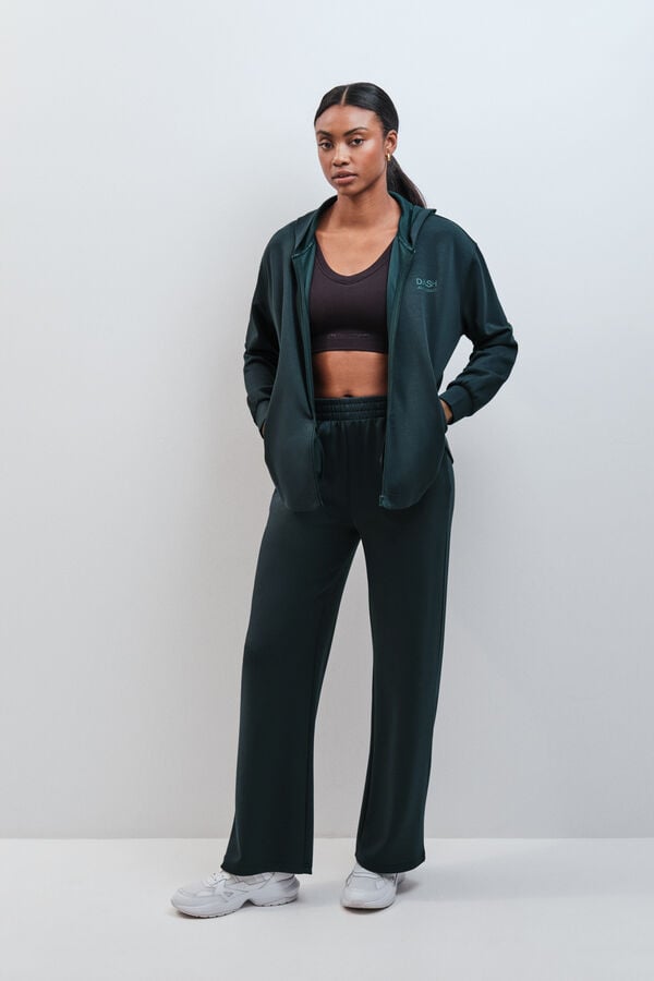 Dash and Stars Zelene duge pantalone meke na dodir green