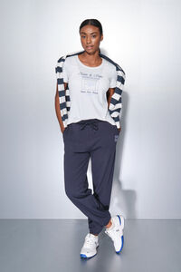 Dash and Stars Duge pamučne jogger pantalone