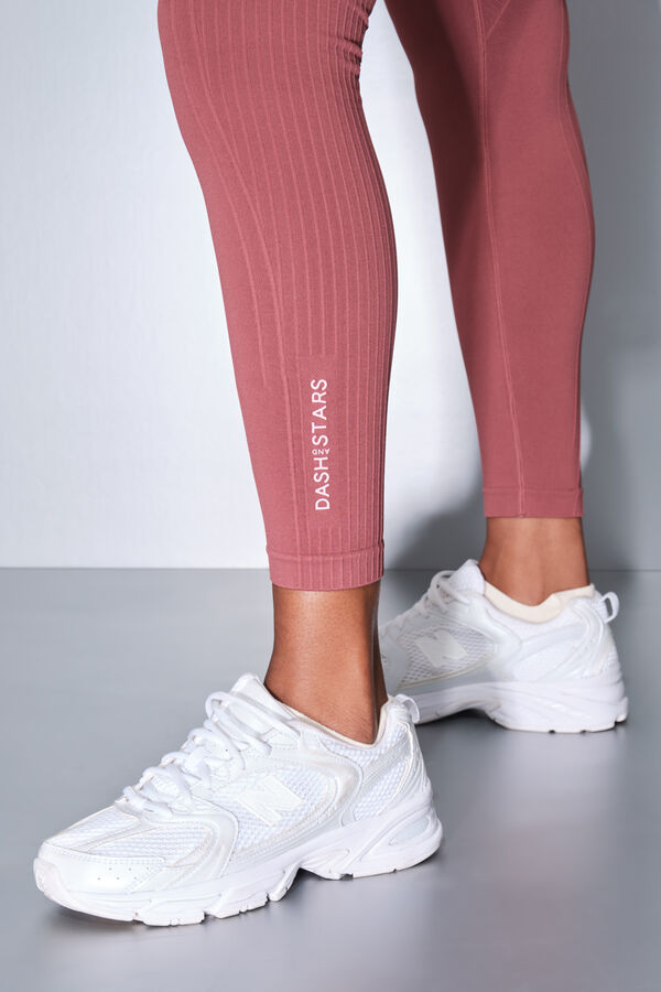 Dash and Stars Leggings longas rosa SEM COSTURAS CONFORT&Aacute;VEIS rosa