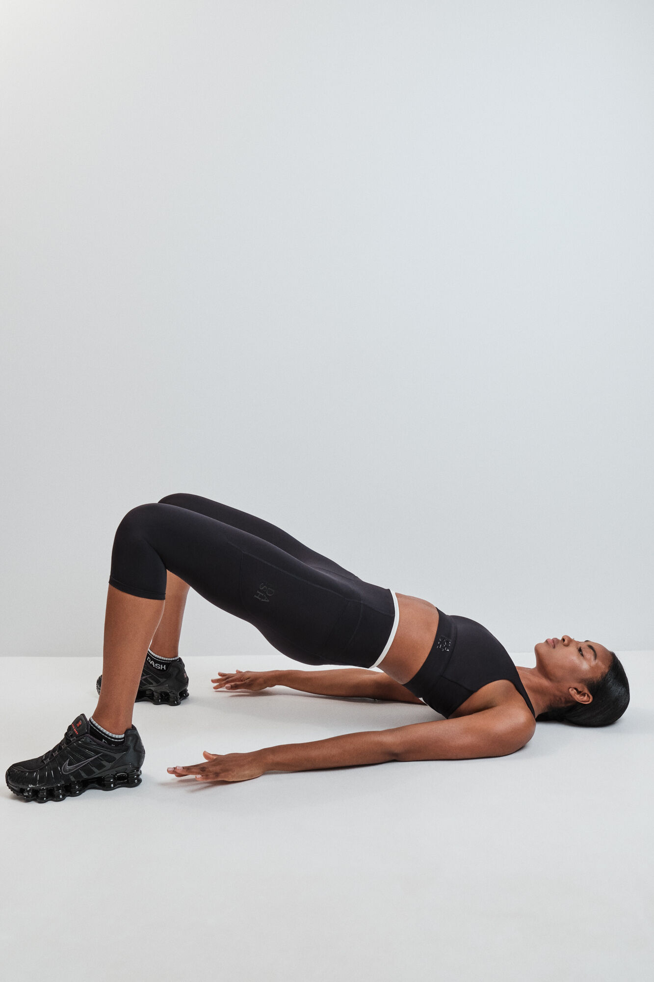 Dash and Stars Crne gusarske 4D STRETCH helanke
