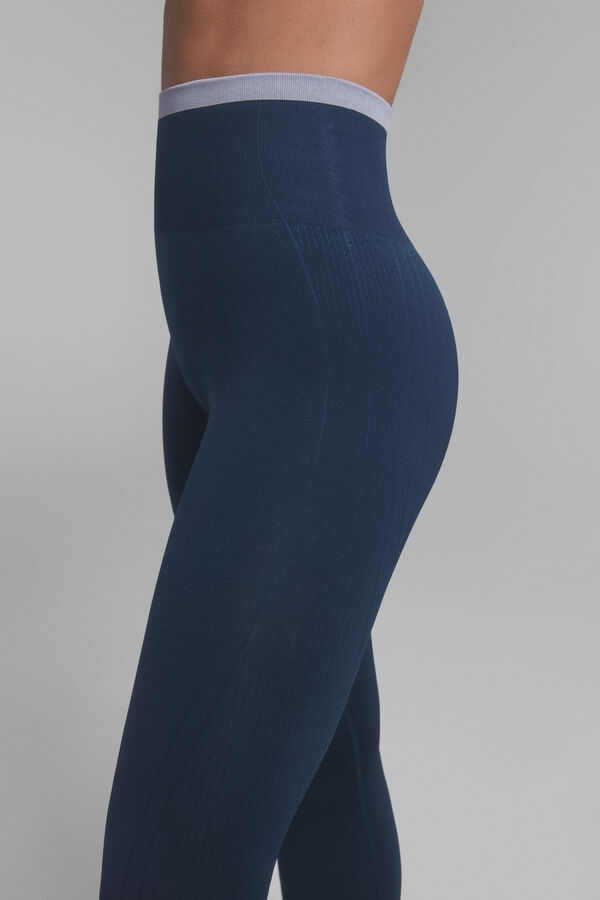 Dash and Stars Plave helanke SEAMLESS COMFORT. blue