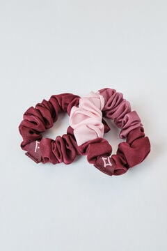 Dash and Stars Pakovanje od 3 roze gumice za kosu pink
