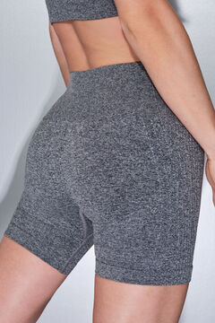 Dash and Stars Be&scaron;avne udobne sive biciklističke helanke