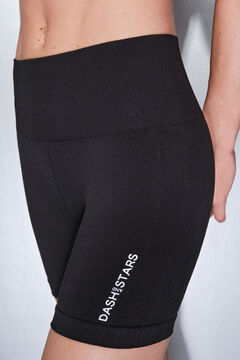 Dash and Stars BE&Scaron;AVNE UDOBNE biciklističke helanke crne boje