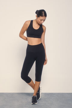 Dash and Stars COMPRESSIVE black pirate leggings
