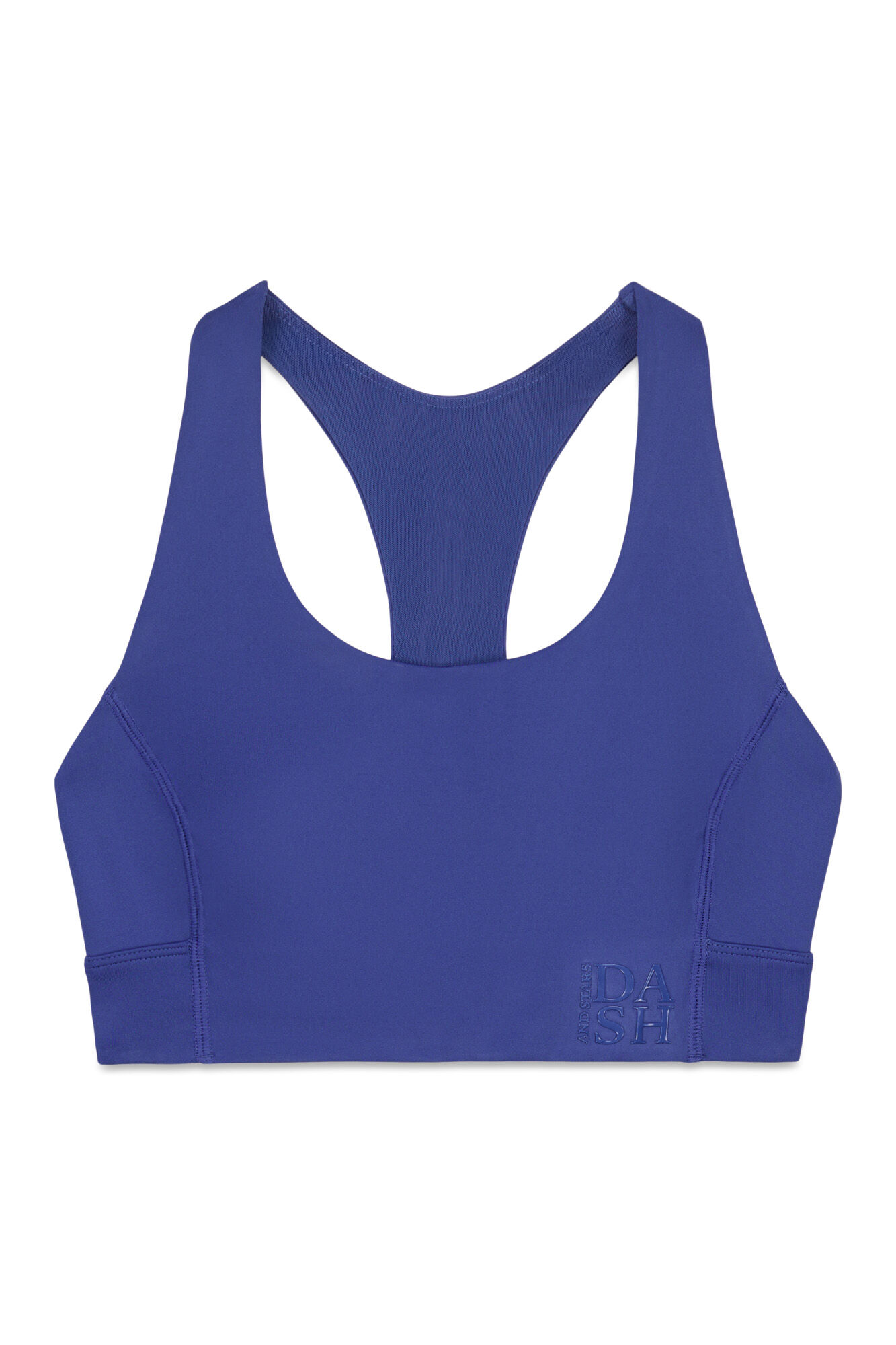 Dash and Stars Sujetador deportivo 4D Stretch azul