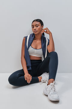 Dash and Stars Plavi sportski grudnjak SEAMLESS COMFORT