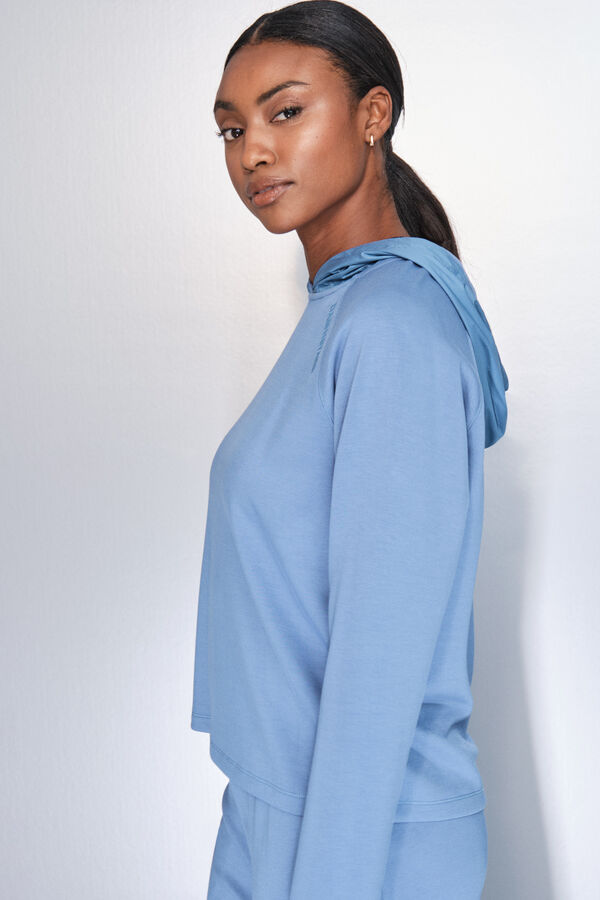 Dash and Stars Plava mekana duks blue