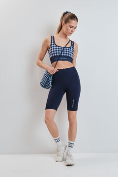Dash and Stars Plave SEAMLESS COMFORT biciklističke tajice