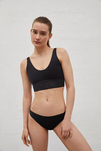 Dash and Stars Pakovanje od 2 klasične crne gaće laserski sečene