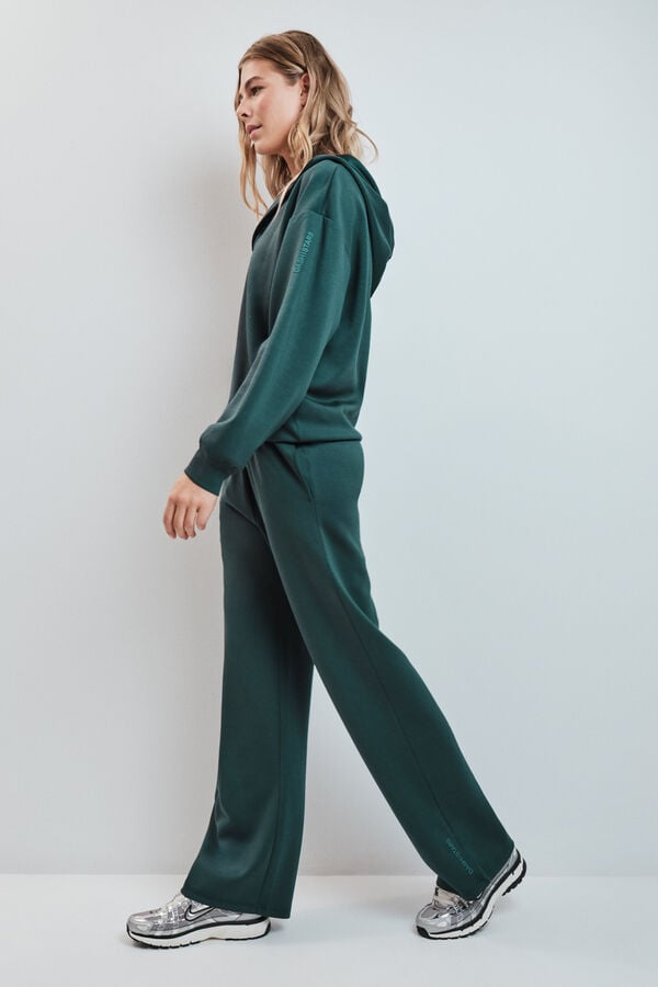 Dash and Stars Zelene duge &scaron;iroke pantalone green