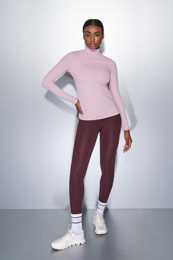 Dash and Stars Majica dugi rukav žvakaće gume ružičaste boje pink