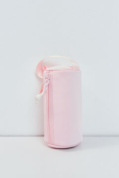Dash and Stars Roze kvadratni charm privezak pink