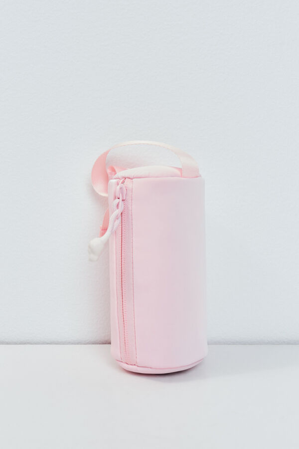 Dash and Stars Roze kvadratni charm privezak pink