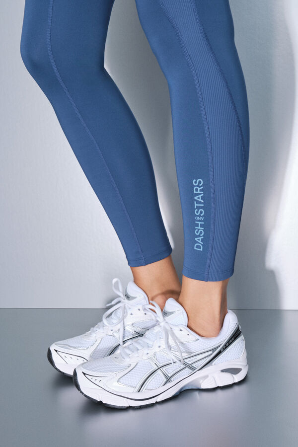 Dash and Stars 4D STRETCH plave helanke do članka blue