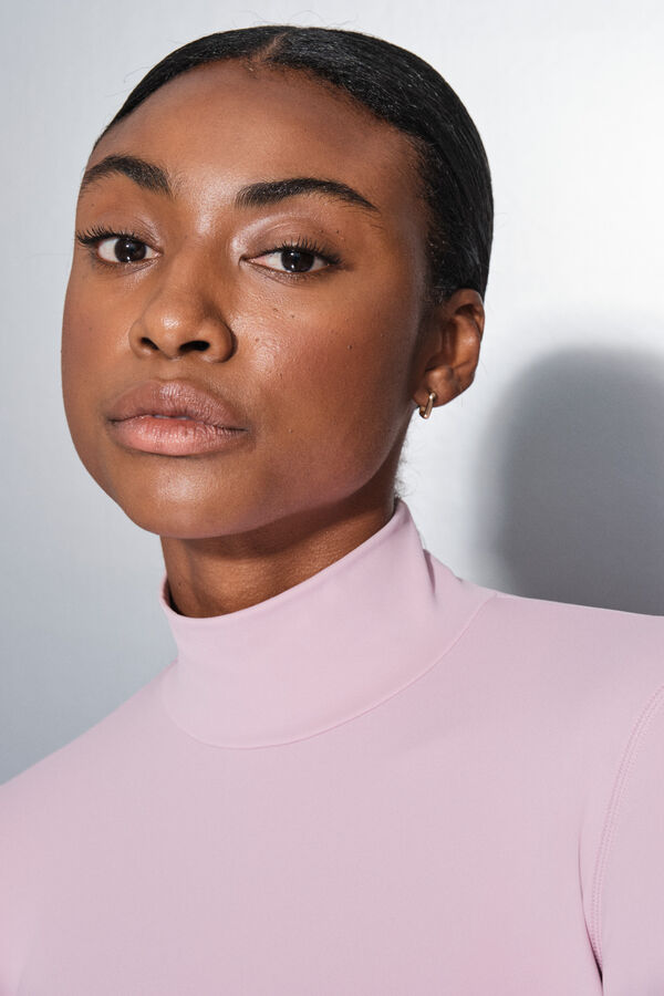 Dash and Stars Majica dugi rukav žvakaće gume ružičaste boje pink