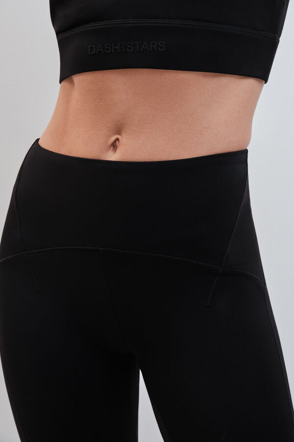 Dash and Stars Crne duge helanke SOFT MOVE black