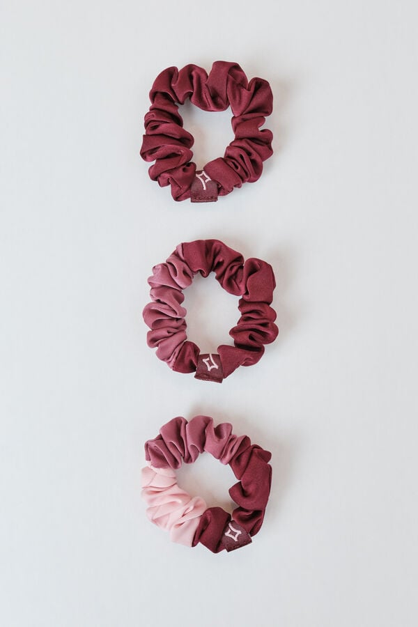 Dash and Stars Pakovanje od 3 roze gumice za kosu pink