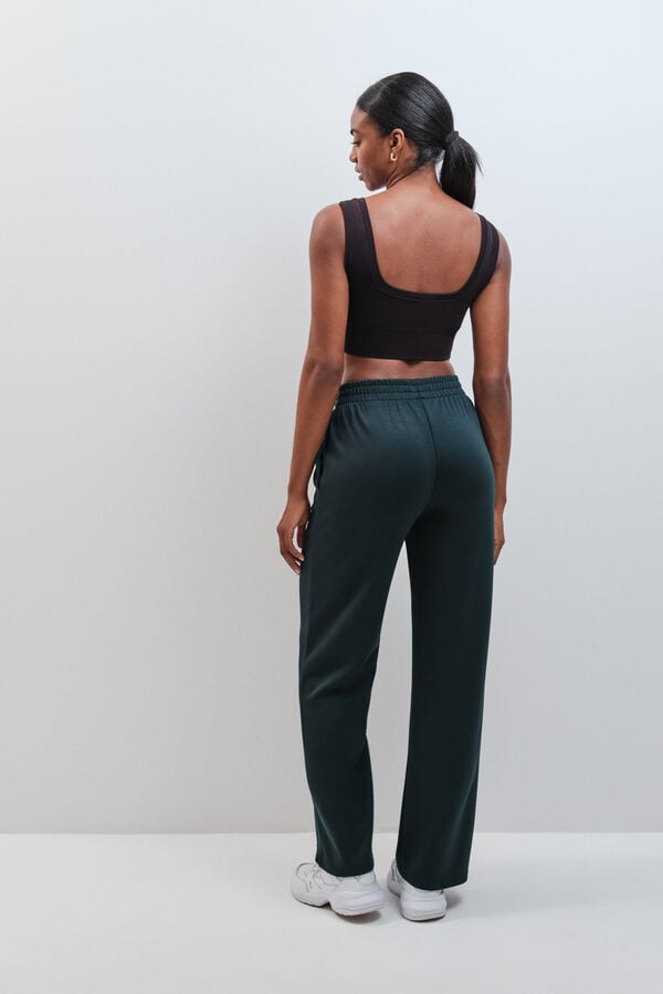 Dash and Stars Zelene duge pantalone meke na dodir green