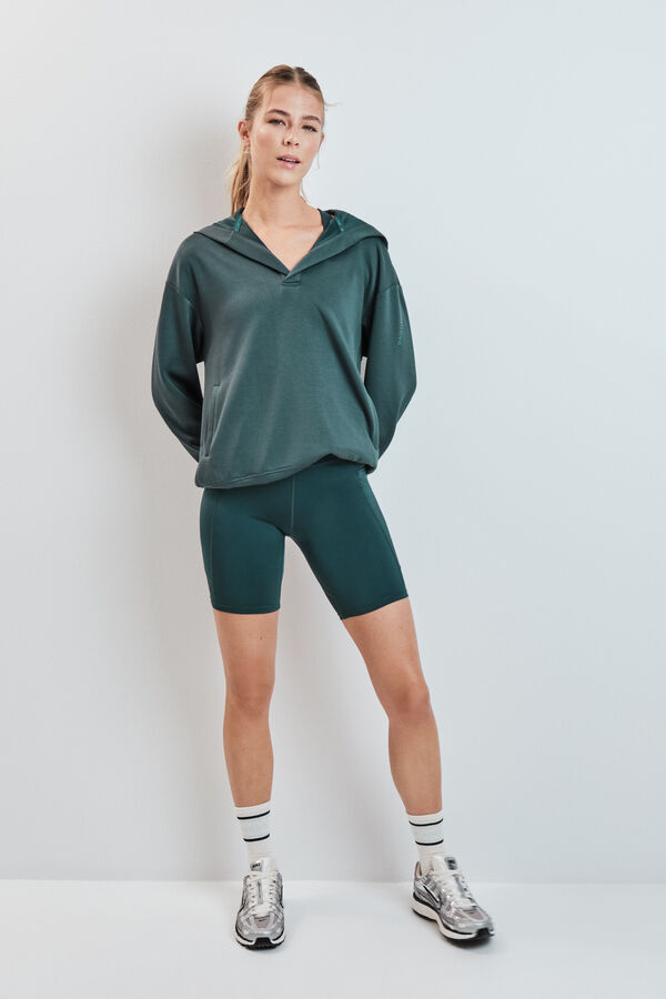Dash and Stars Zelene biciklističke helanke 4D STRETCH green
