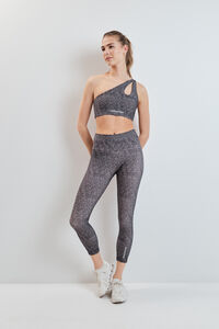 Dash and Stars 4D STRETCH crop helanke sa dvobojnim printom