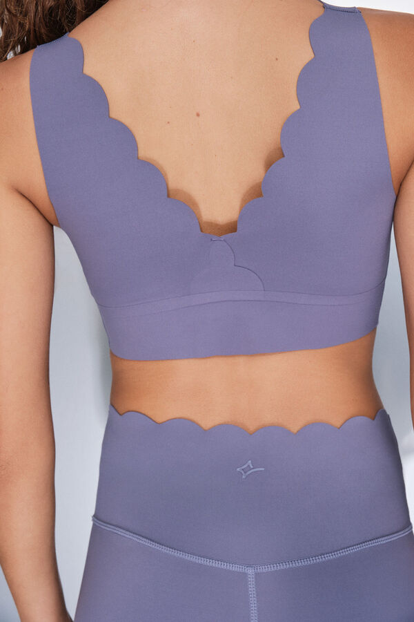 Dash and Stars Leggings COMPRESSIVE pirata morado morado/lila