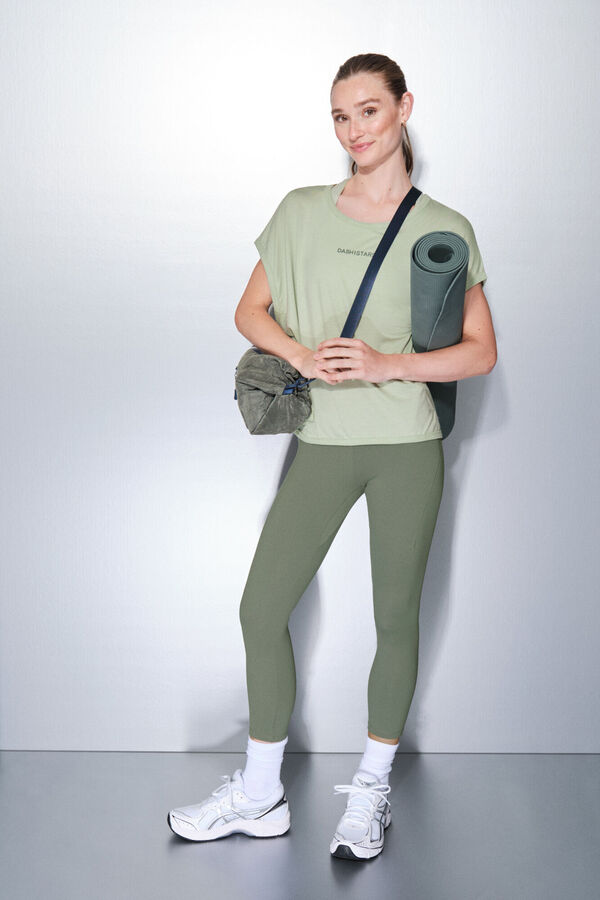 Dash and Stars Zelene kraće helanke SOFT MOVE green