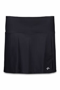 Dash and Stars Crna mikrofiber suknja sa mrežastom postavom