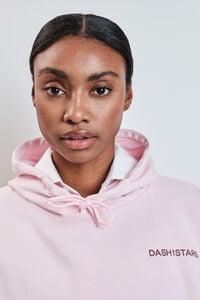 Dash and Stars Roze pamučni duks od pli&scaron;a