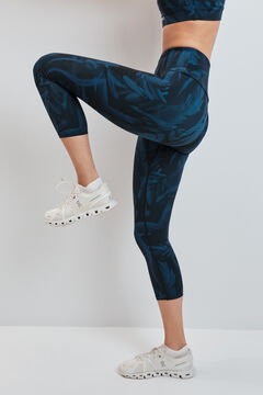 Dash and Stars Zelene kratke tajice s uzorkom 4D STRETCH