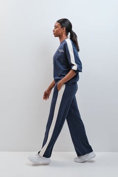 Dash and Stars Plave &scaron;iroke pantalone mekog dodira