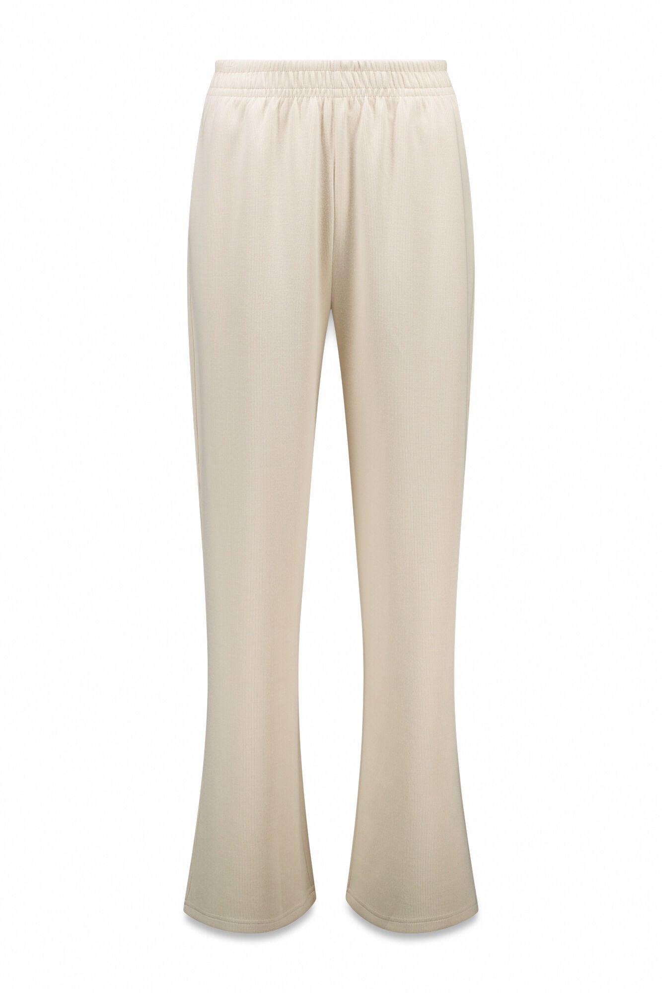 Dash and Stars Pantal&oacute;n recto ancho canal&eacute; beige