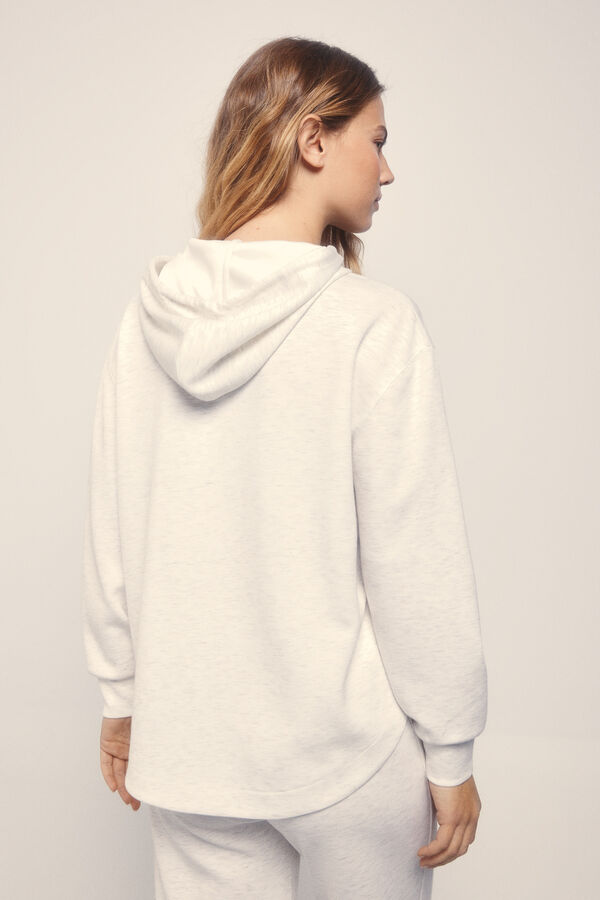 Dash and Stars Jakna od modalnog materijala sa mekim dodirom u sivoj boji beige