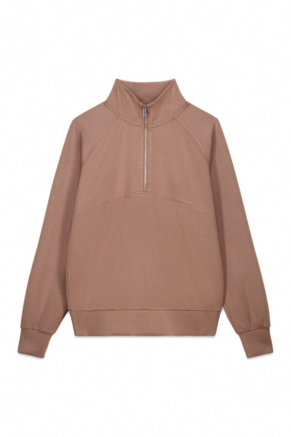 Dash and Stars Braon kragna sa rajsferšlus duks nude